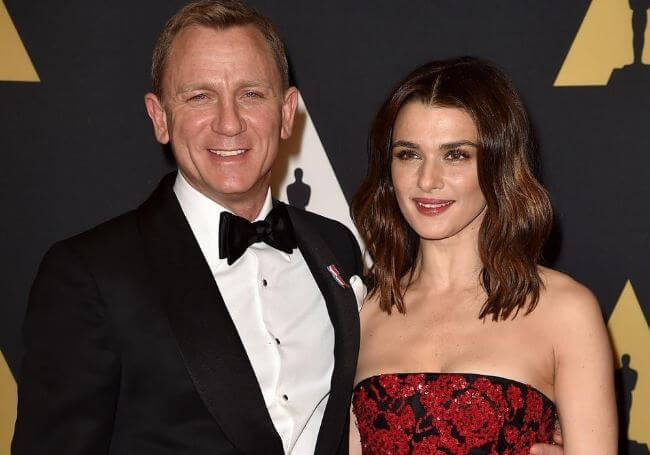 Satsuki Mitchell's ex-fiancé, Daniel Craig with his wife, Rachel Weisz.